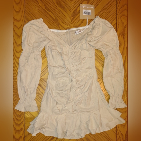 Runaway the Label - Seven Wonders Sand Lottie dress - Picture 2 of 7